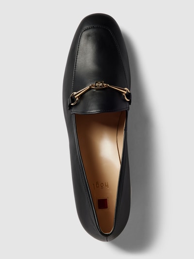 Peek & Cloppenburg HöglPenny-Loafer Aus Leder Mit Zierbesatz Modell 'Classic' In Black