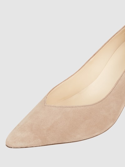 Peek & Cloppenburg HöglPumps Aus Veloursleder In Taupe