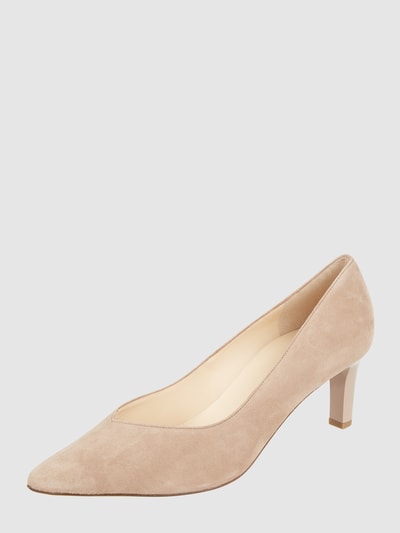 Peek & Cloppenburg HöglPumps aus Veloursleder in taupe