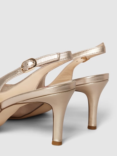 Peek & Cloppenburg HöglPumps Mit Offenem Fersenbereich Modell 'Boulebard' In Gold