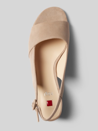 Peek & Cloppenburg HöglSandalette Mit Blockabsatz In Taupe