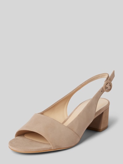Peek & Cloppenburg HöglSandalette mit Blockabsatz in taupe