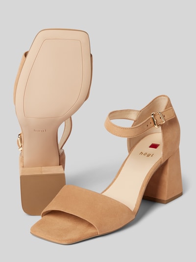 Peek & Cloppenburg HöglSandalette Mit Dornschließe In Beige