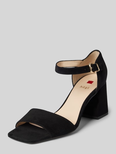 Peek & Cloppenburg HöglSandalette mit Dornschließe in black