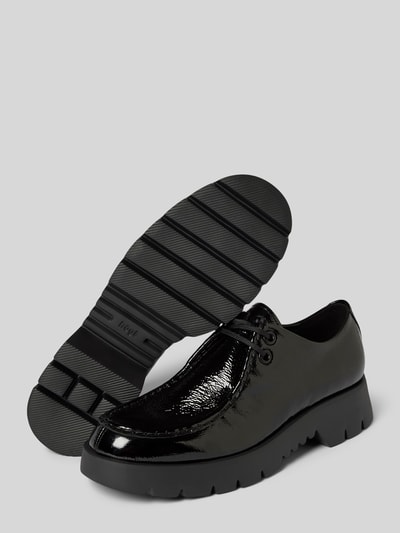 Peek & Cloppenburg HöglSchnürschuhe Aus Leder Mit Profilierter Sohle Modell 'CHUNKY' In Black