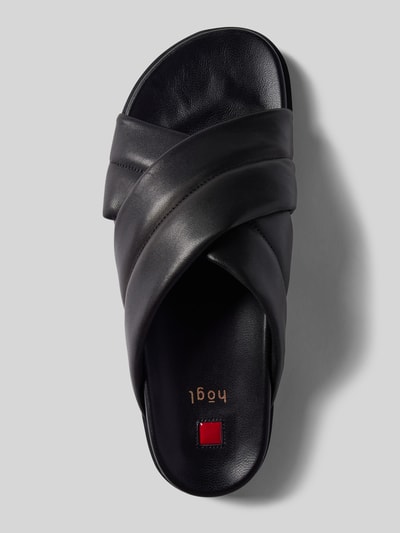 Peek & Cloppenburg HöglSlides Im Unifarbenen Design In Black