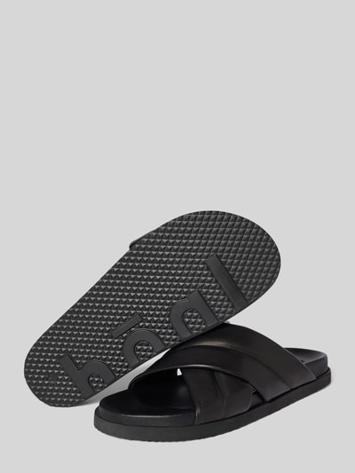 Peek & Cloppenburg HöglSlides Im Unifarbenen Design In Black