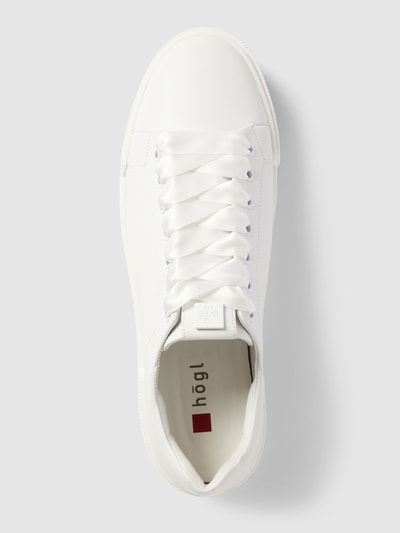 Peek & Cloppenburg HöglSneaker Aus Leder Mit Schnürung In Weiss