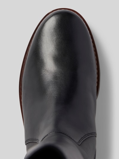 Peek & Cloppenburg HöglStiefel Aus Leder Mit Reißverschluss In Black