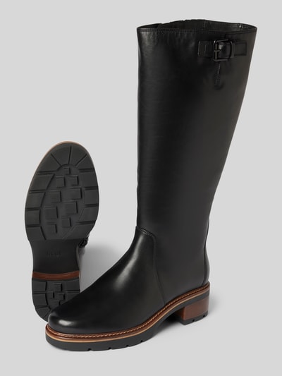 Peek & Cloppenburg HöglStiefel Aus Leder Mit Reißverschluss In Black