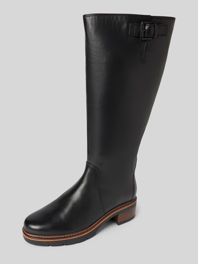 Peek & Cloppenburg HöglStiefel aus Leder mit Reißverschluss in black