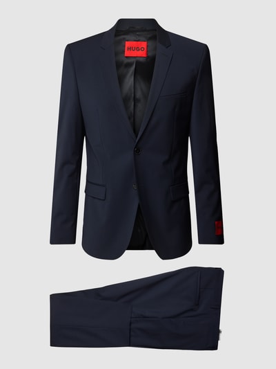 Peek & Cloppenburg HUGOAnzug Aus Schurwoll-Mix Modell 'ARTI/HESTEN' In Marine