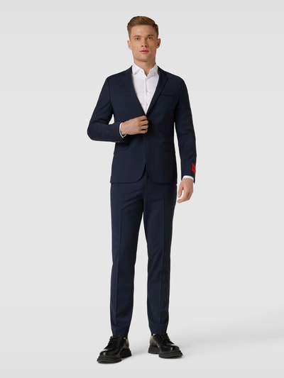 Peek & Cloppenburg HUGOAnzug aus Schurwoll-Mix Modell 'ARTI/HESTEN' in marine
