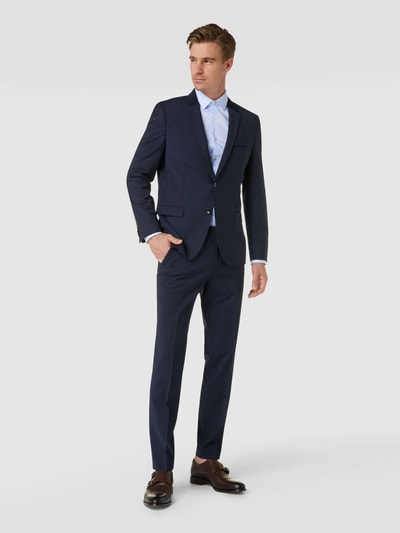 Peek & Cloppenburg HUGOAnzughose aus Schurwoll-Mix Modell 'Hesten' in marine