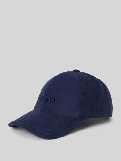 Peek & Cloppenburg HUGOBasecap mit Label-Stitching Modell 'Jake' in marine