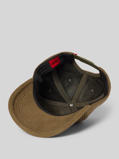 Peek & Cloppenburg HUGOBasecap Mit Label-Stitching Modell 'Jake' In Oliv