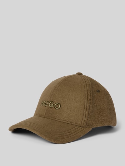 Peek & Cloppenburg HUGOBasecap mit Label-Stitching Modell 'Jake' in oliv