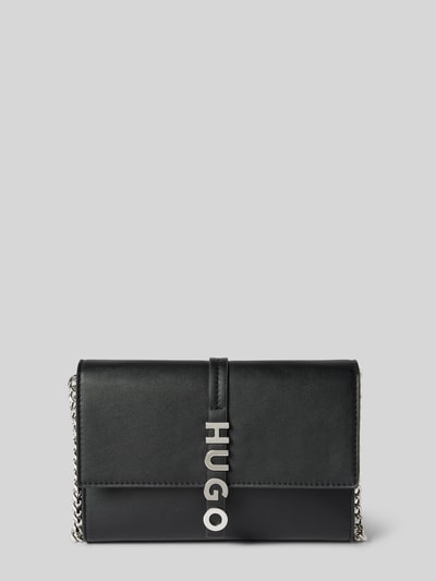 Peek & Cloppenburg HUGOClutch Mit Label-Applikation Modell 'Mel' In Black