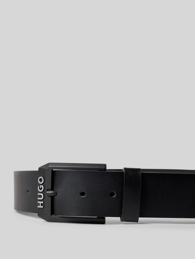 Peek & Cloppenburg HUGOGürtel Mit Label-Detail Modell 'Gelio' In Black
