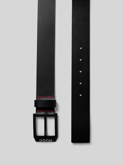 Peek & Cloppenburg HUGOGürtel Mit Label-Detail Modell 'Gelio' In Black