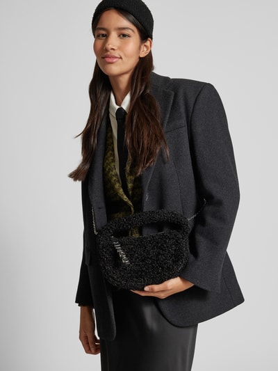 Peek & Cloppenburg HUGOHandtasche aus Teddyfell Modell 'Becky' in black