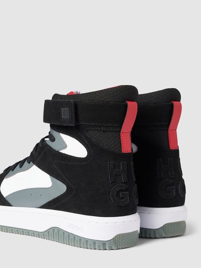 Peek & Cloppenburg HUGOHigh Top Sneaker Mit Kontrastbesatz Modell 'Kilian' In Black