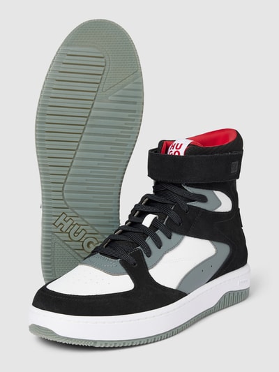 Peek & Cloppenburg HUGOHigh Top Sneaker Mit Kontrastbesatz Modell 'Kilian' In Black
