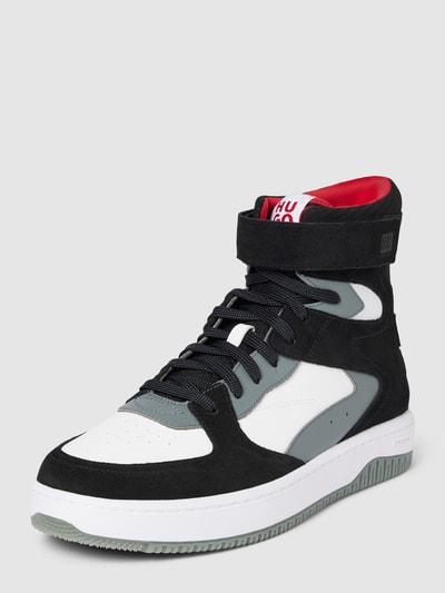 Peek & Cloppenburg HUGOHigh Top Sneaker mit Kontrastbesatz Modell 'Kilian' in black