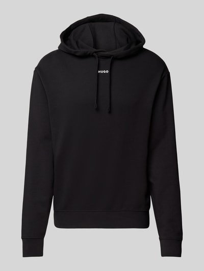 Peek & Cloppenburg HUGOHoodie Mit Label-Print Modell 'Dapo' In Black