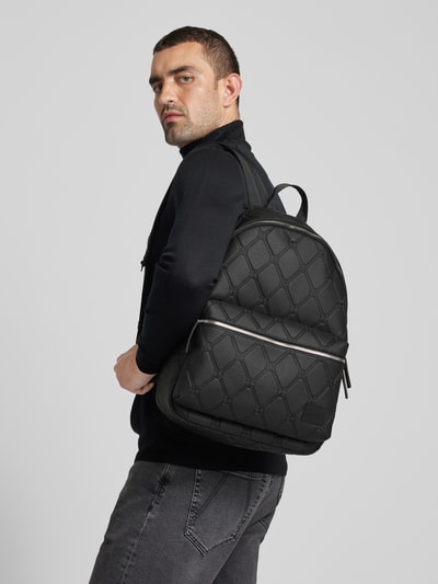 Peek & Cloppenburg HUGORucksack mit Label-Badge Modell 'Ethon' in black