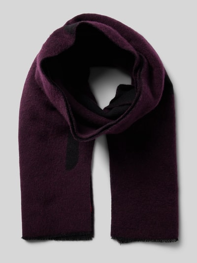 Peek & Cloppenburg HUGOSchal in Woll-Optik Modell 'Byanca' in bordeaux