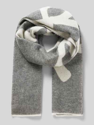 Peek & Cloppenburg HUGOSchal in Woll-Optik Modell 'Byanca' in mittelgrau