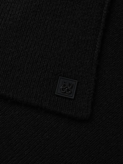 Peek & Cloppenburg HUGOSet Aus Schal Und Mütze Modell 'Zaso' In Black