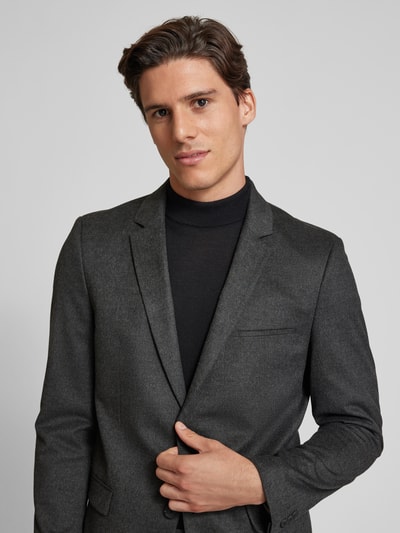 Peek & Cloppenburg HUGOSlim Fit Anzug Mit Pattentaschen Modell 'Arti/Hesten' In Anthrazit