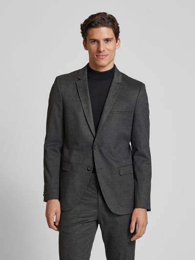 Peek & Cloppenburg HUGOSlim Fit Anzug Mit Pattentaschen Modell 'Arti/Hesten' In Anthrazit