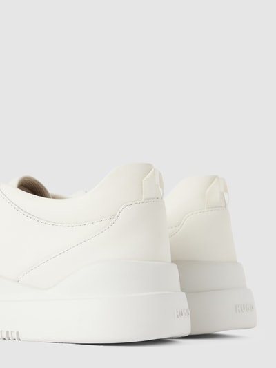 Peek & Cloppenburg HUGOSneaker Aus Leder Mit Label-Details Modell 'Blake' In Weiss