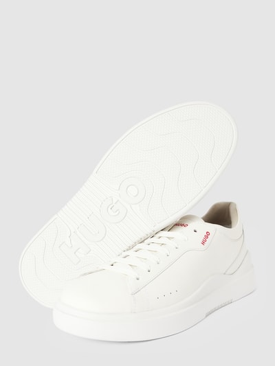 Peek & Cloppenburg HUGOSneaker Aus Leder Mit Label-Details Modell 'Blake' In Weiss