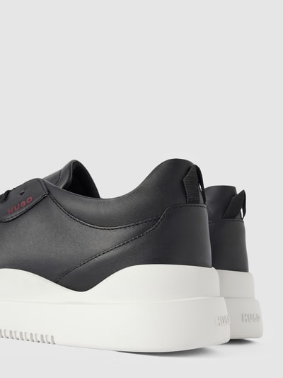 Peek & Cloppenburg HUGOSneaker Aus Leder Mit Label-Details Modell 'Blake' In Black