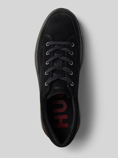 Peek & Cloppenburg HUGOSneaker Aus Leder Mit Label-Details Modell 'Urian' In Black