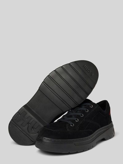 Peek & Cloppenburg HUGOSneaker Aus Leder Mit Label-Details Modell 'Urian' In Black
