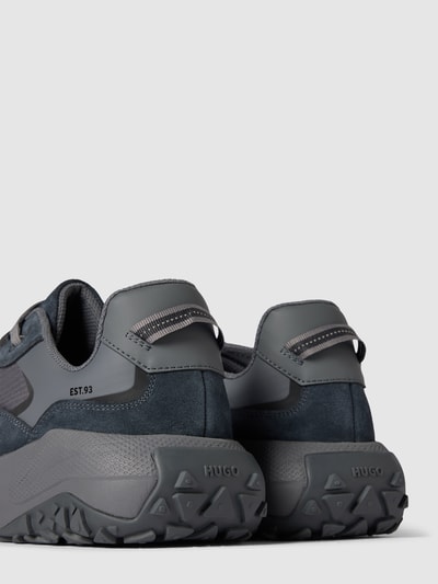 Peek & Cloppenburg HUGOSneaker Mit Kontrastbesatz In Dunkelgrau