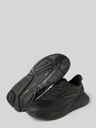 Peek & Cloppenburg HUGOSneaker Mit Label-Detail Modell 'Leon' In Black