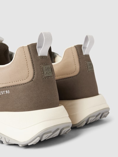 Peek & Cloppenburg HUGOSneaker Mit Label-Details Modell 'Kane' In Black In Stein