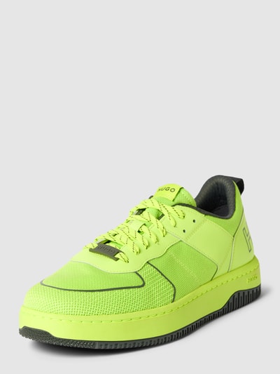 Peek & Cloppenburg HUGOSneaker mit Label-Details Modell 'Kilian' in neon gelb