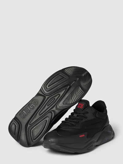 Peek & Cloppenburg HUGOSneaker Mit Label-Print Modell 'Leon' In Black