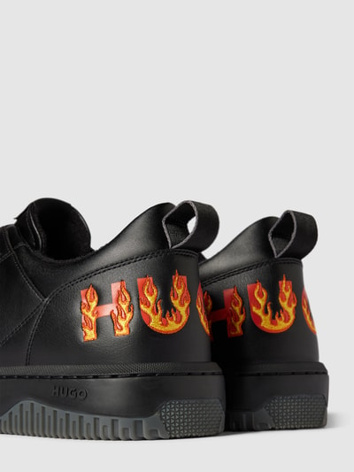 Peek & Cloppenburg HUGOSneaker Mit Motiv-Stitching Modell 'Kilian' In Black