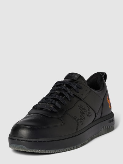 Peek & Cloppenburg HUGOSneaker mit Motiv-Stitching Modell 'Kilian' in black