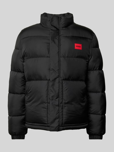 Peek & Cloppenburg HUGOSteppjacke Mit Stehkragen Modell 'Balto' In Black