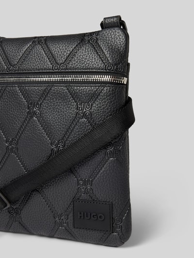 Peek & Cloppenburg HUGOUmhängetasche Mit Label-Detail Modell 'Ethon' In Black