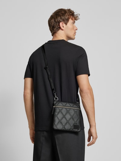 Peek & Cloppenburg HUGOUmhängetasche mit Label-Detail Modell 'Ethon' in black